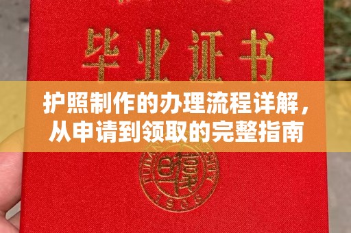 杞县护照制作的办理流程详解，从申请到领取的完整指南